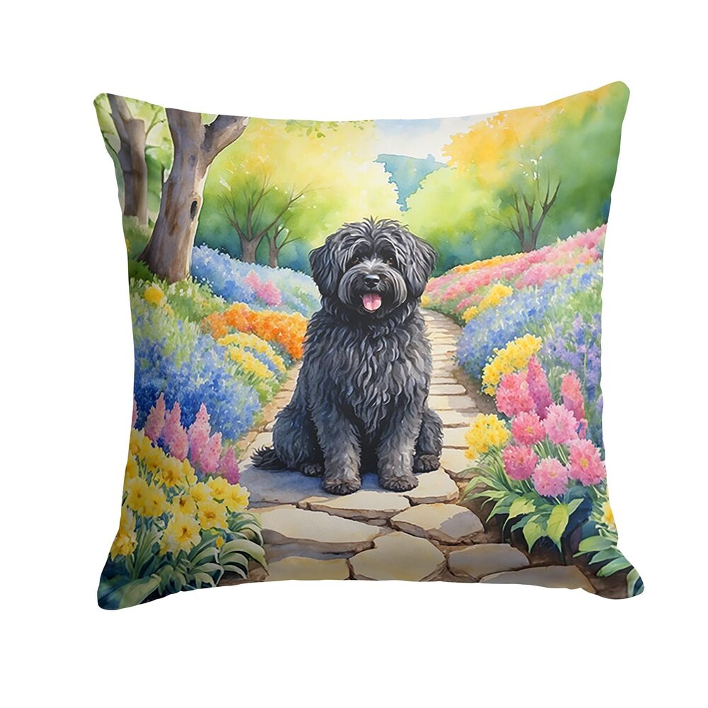 9125 Spring Path Throw Pillow, 18Hx18W, Puli 6701